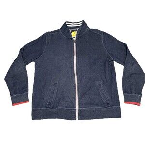 Prince Fox Men’s Full Zip Sweatshirt Mock Neck L Athletic Jacket Sporty Casual